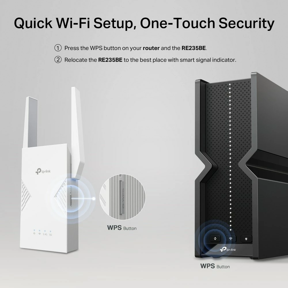 Përsëritës rrjeti TP-Link RE235BE, 2500 Mbit/s, i bardhë