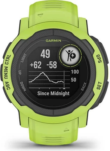 Smartwatch Garmin Instinct 2, GPS, 65 ditë bateri, Gjelbër