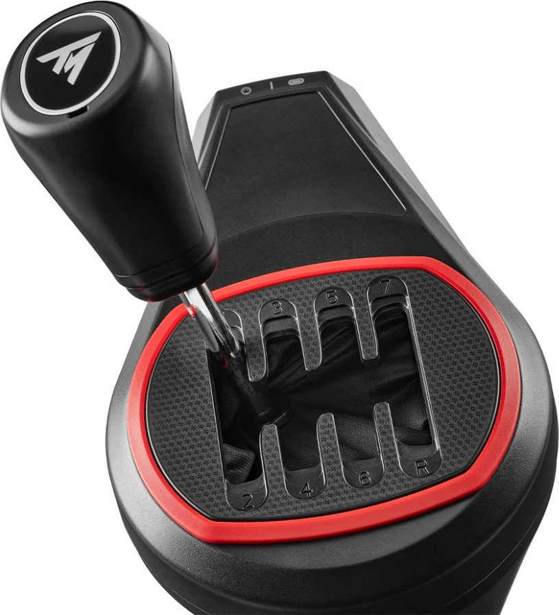 Shifter Thrustmaster TH8S, Racing shifter add-on, PS5, PS4, Xbox One, Xbox Series X|S, e zezë, e kuqe