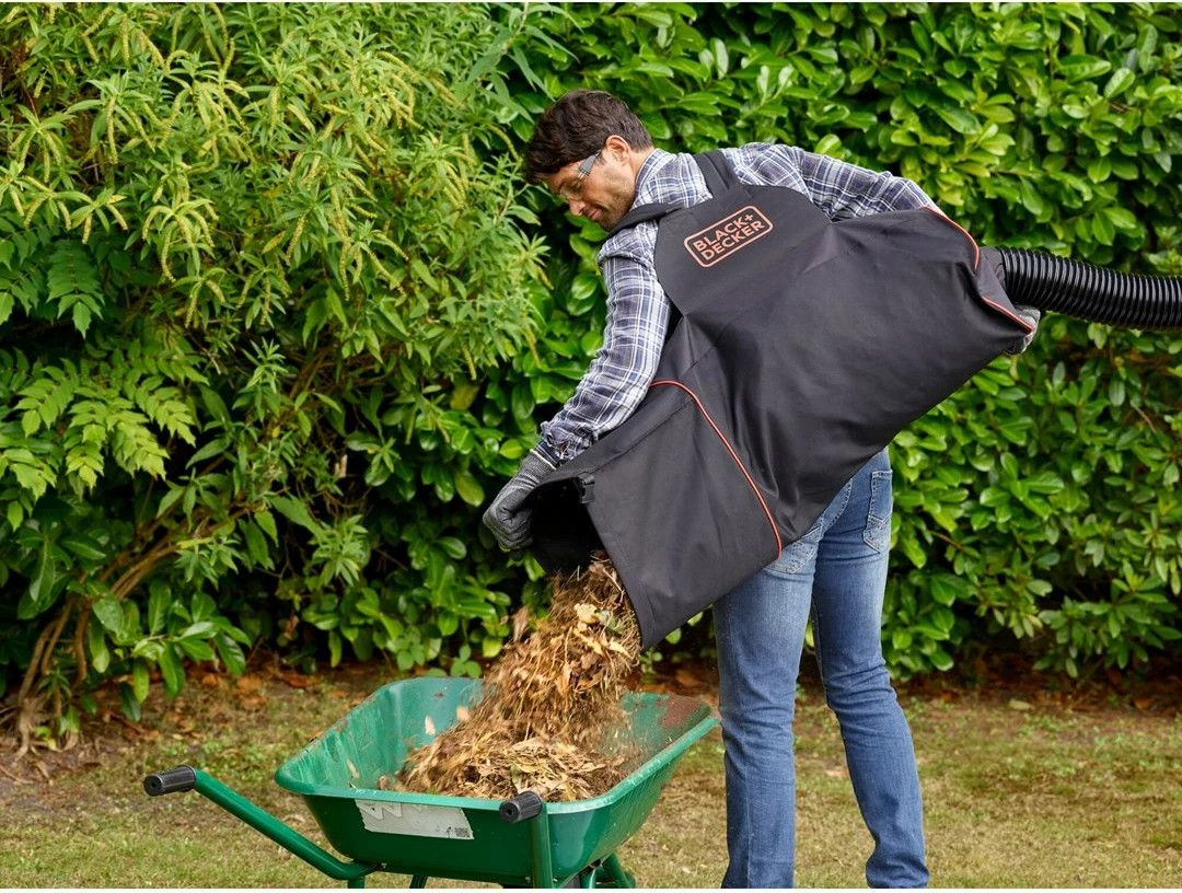 Fshesë me ajër dorëshe BLACK+DECKER BEBLV300-QS, 315 km/h, 40L, portokalli