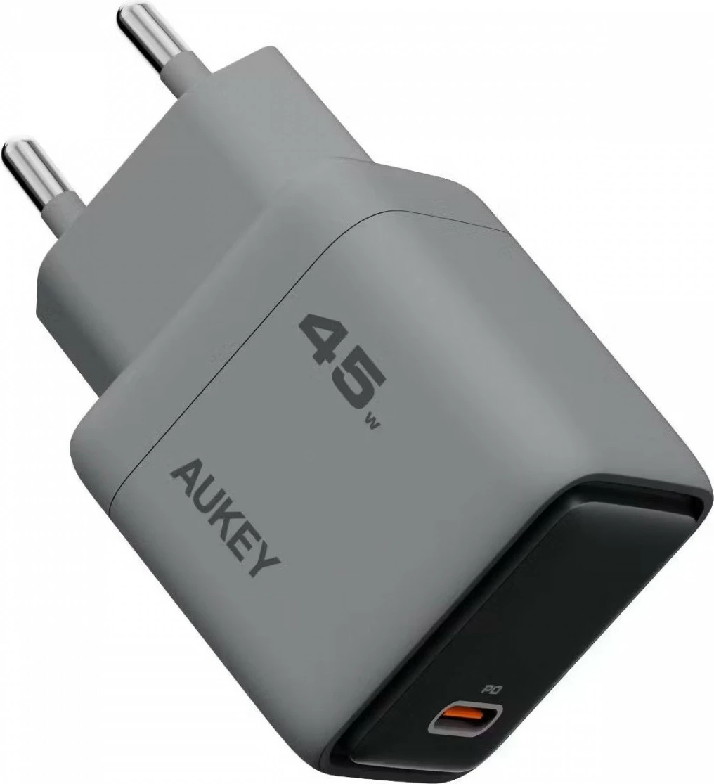 Karikues muri AUKEY PA-C2, 45W, 1xUSB-C, Gri