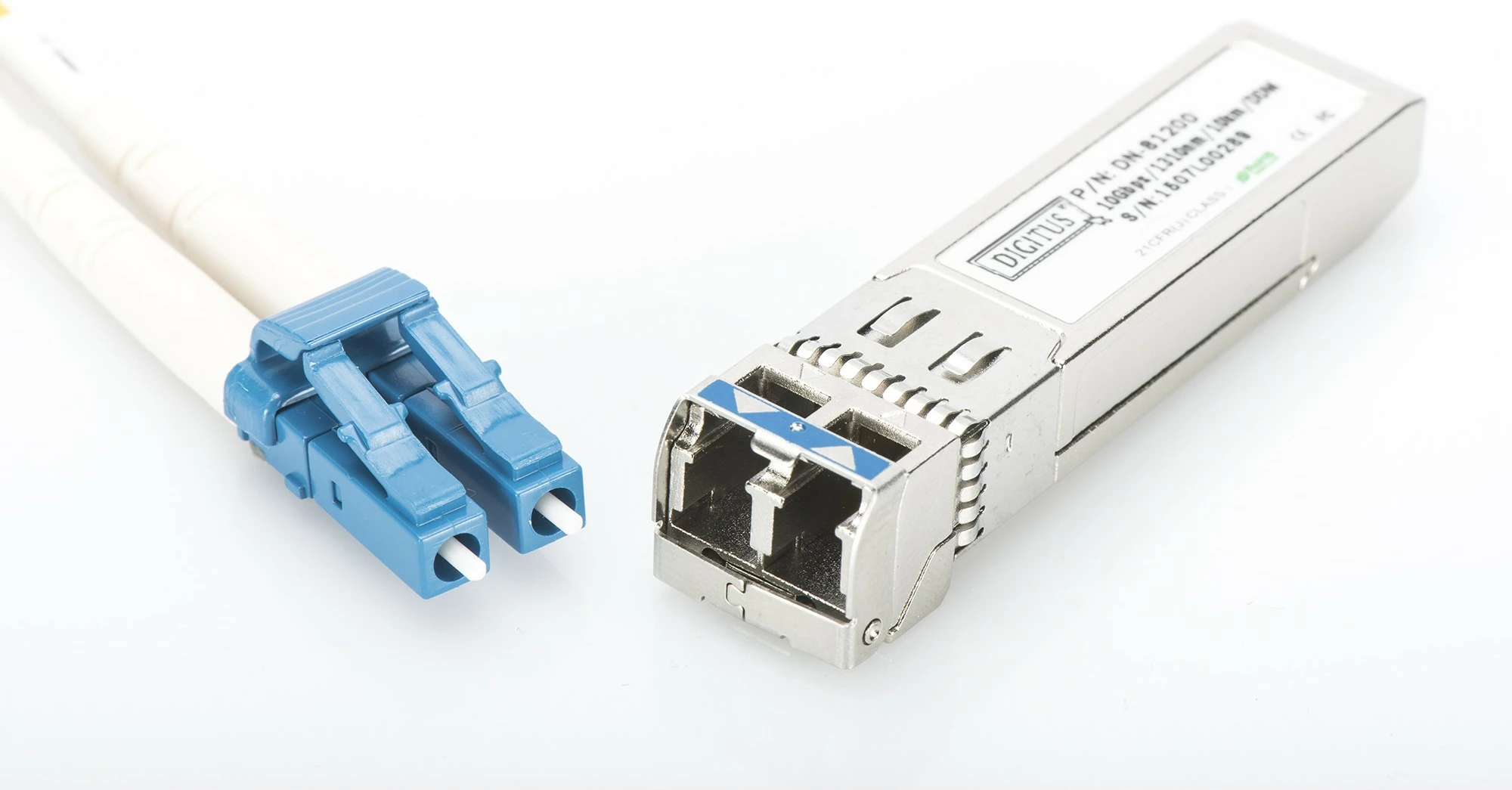 SFP modul Digitus mini GBIC, 10Gbps, 300m, DDM, LC, argjendtë