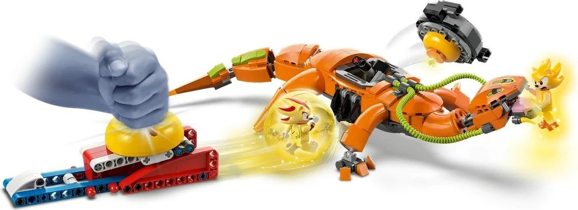 Set LEGO Sonic the Hedgehog 77003, Super Shadow vs. Biolizard