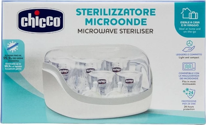 Sterilizues për mikrovalë Chicco