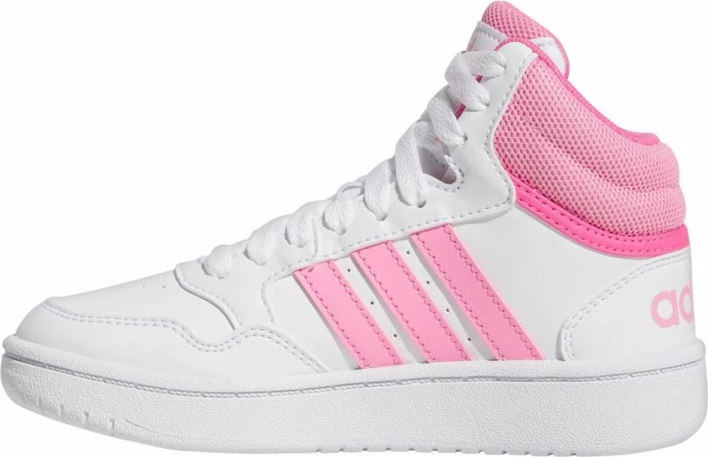 Atlete për fëmijë adidas, të bardha dhe rozë