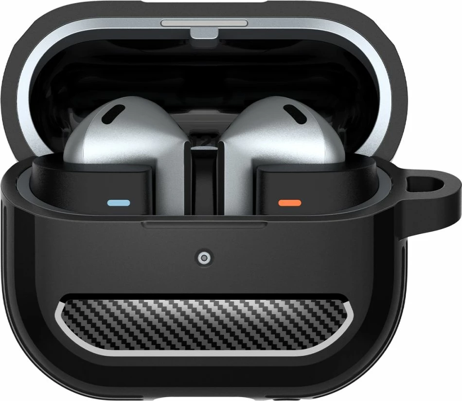 Mbështjellës Spigen Rugged Armor për Samsung Galaxy Buds 3 / 3 Pro, i zi