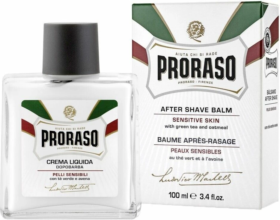 Balsam pas rrojës Proraso me çaj të gjelbër dhe tërshërë për meshkuj, 100ml