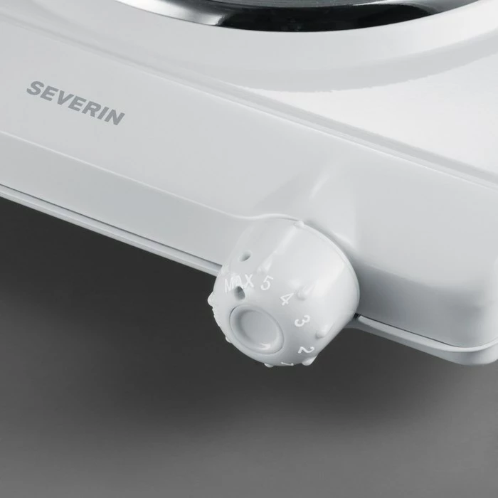 Sobë elektrike Severin KP 1091, 1 zonë, 1500 W, e bardhë