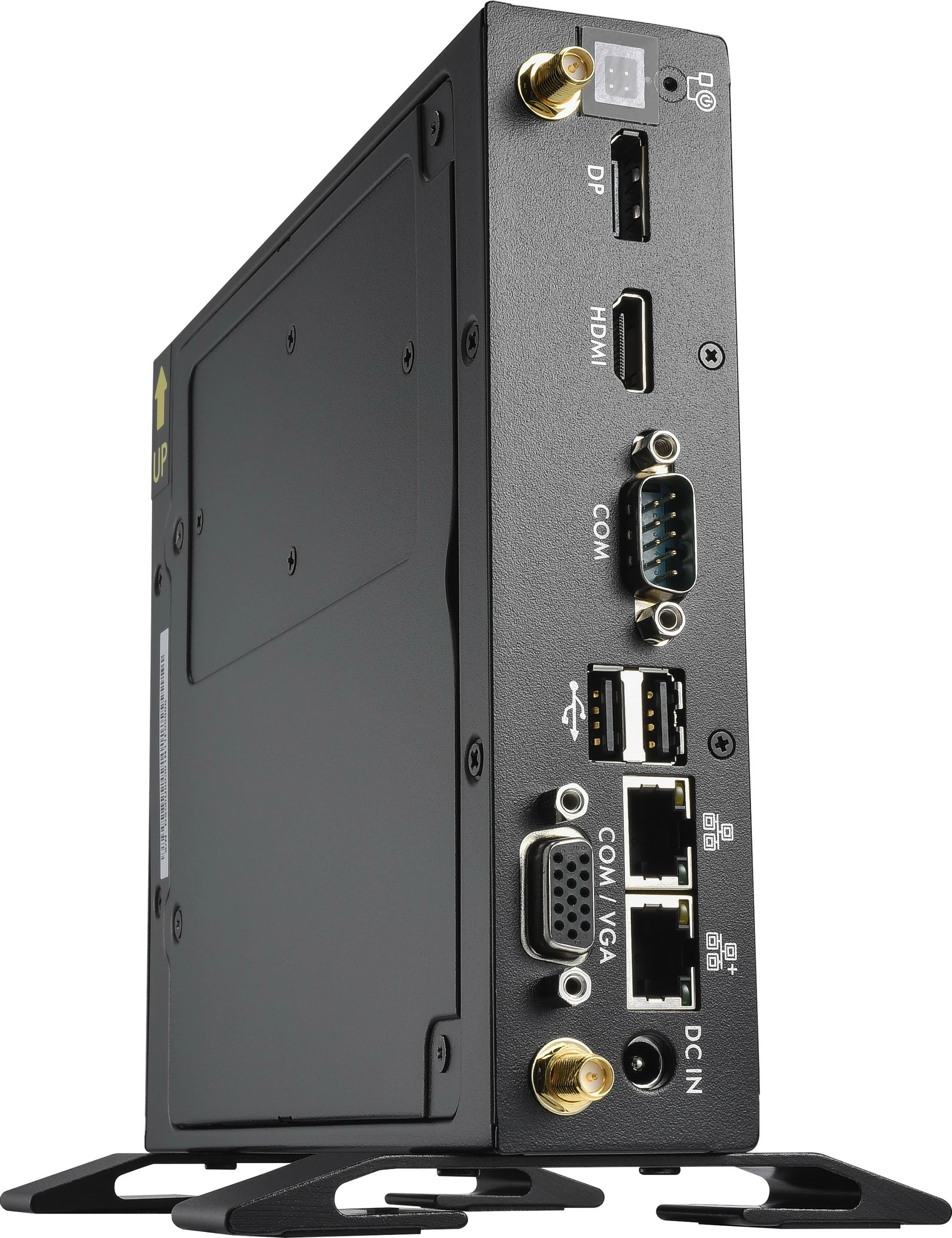 Kasë mini Shuttle XPC slim DS50U7, i7-1355U, 2x LAN, DDR5, fanless, e zezë
