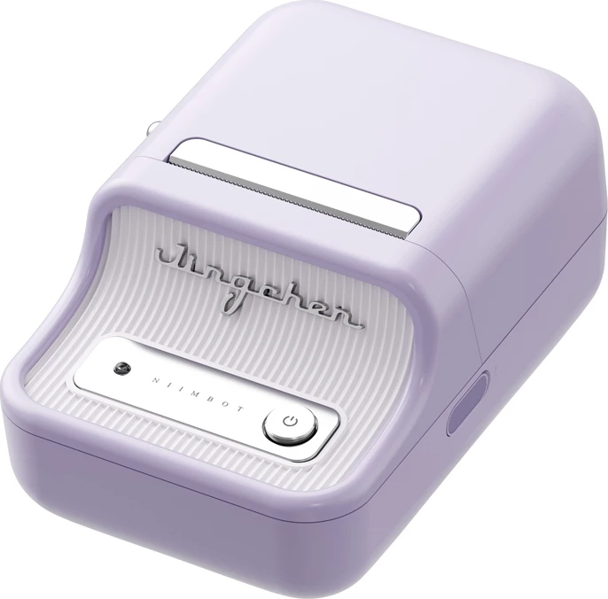 Printer etiketash termik, NIIMBOT, B21 Pro, 300 dpi, gjerësi printimi 20-50 mm, Bluetooth USB-C 1500 mAh, vjollcë