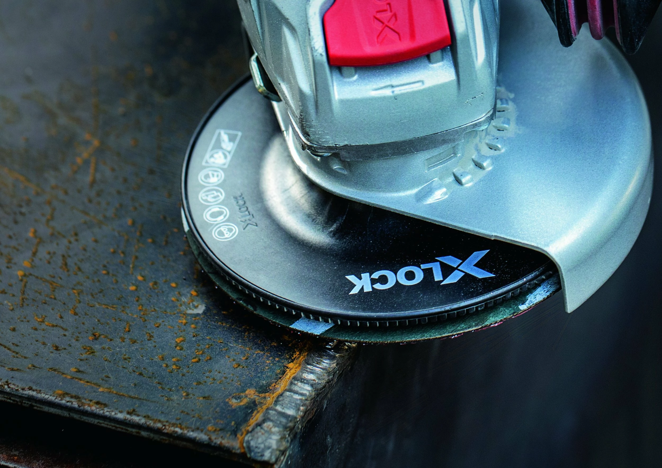 Disk fibër abraziv Bosch EXPERT R782 Prisma Ceramic X-LOCK 125 mm, Ø22.23 mm, G60, set 5 copë
