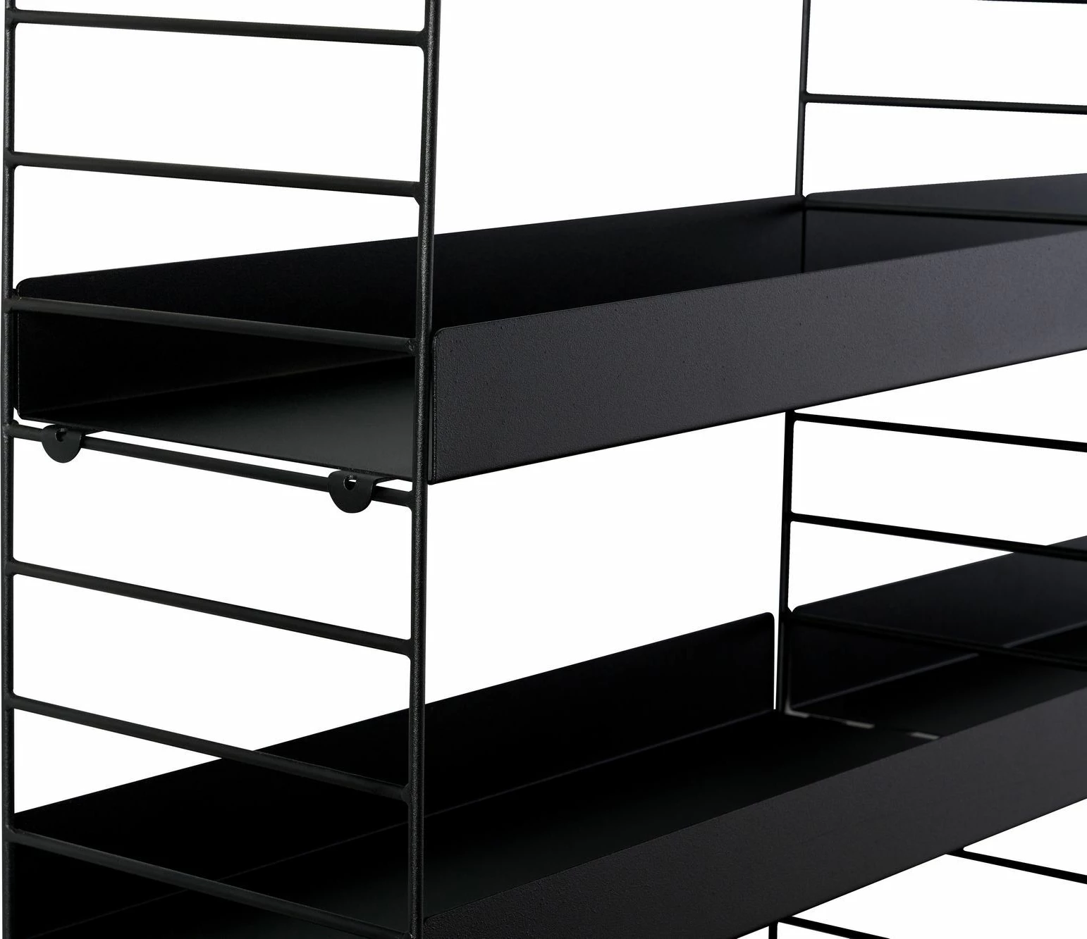 Raft muri Skye Decor, i zi, Cm-068
