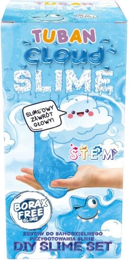 Set slime TUBAN Cloud Slime, TU3142, për fëmijë, kaltër