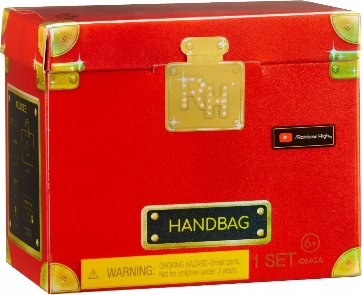 Set çanta aksesorësh Rainbow High Accessories Studio Series 1, për kukulla, Mix