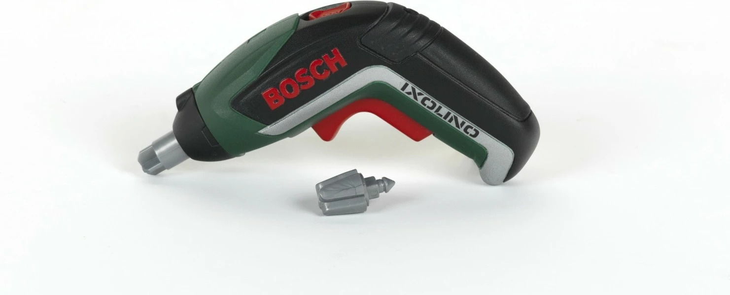 Lodër kaçavidë Bosch Ixolino II Klein 8300, për fëmijë, pa bateri, e zezë/gjelbër/kuqe