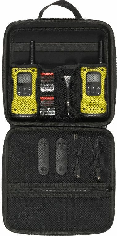 Radio komunikimi Motorola T92 H2O, 10 km, IPX7, 16 kanale, e verdhë, set 2 copë