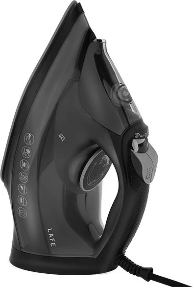 Hekur me avull Lafe GlidePro, 2600W, soleplate qeramike, zi