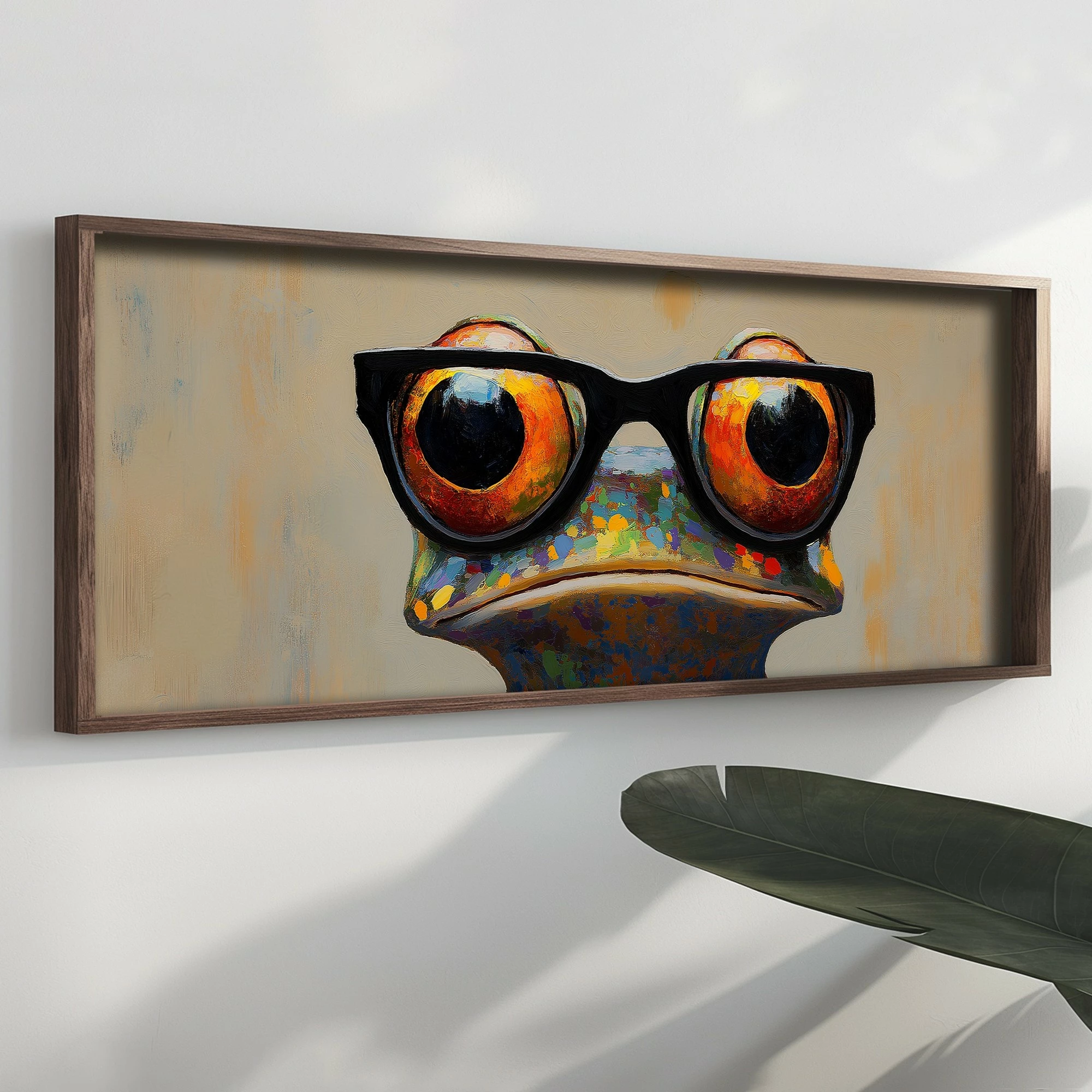 Pikturë dekorative me kornizë, MDF, Wallity, EMR066, shumëngjyrëshe, 40x120x3.5cm