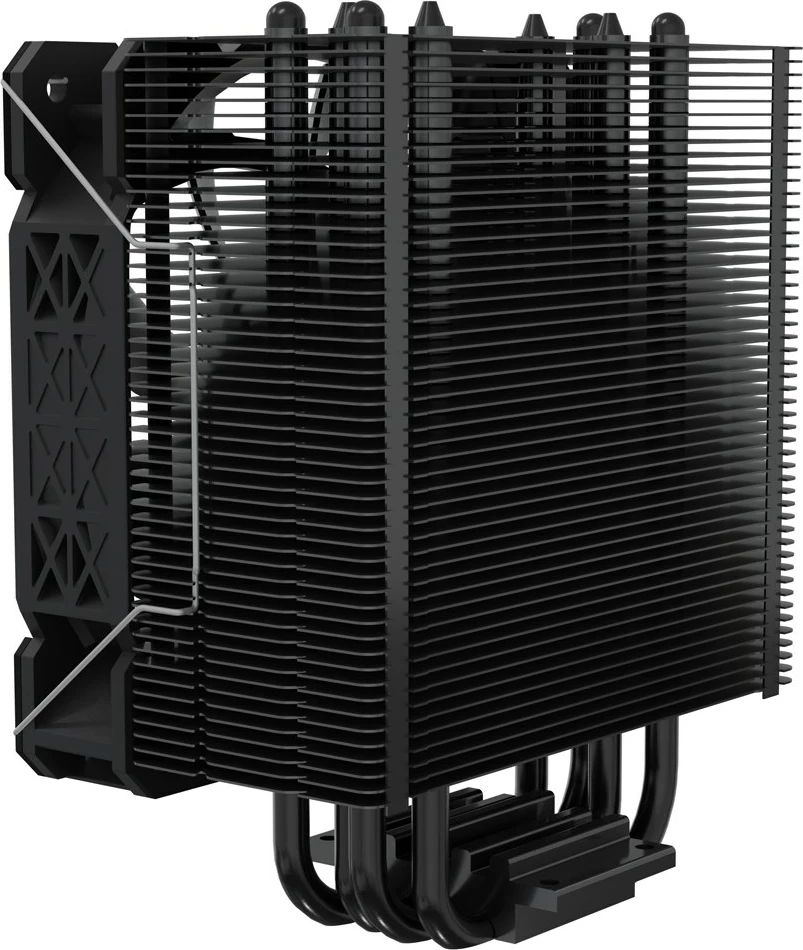 Ftohës ajri për procesor SAVIO VORTEX X2 BLACK, 12 cm, i zi