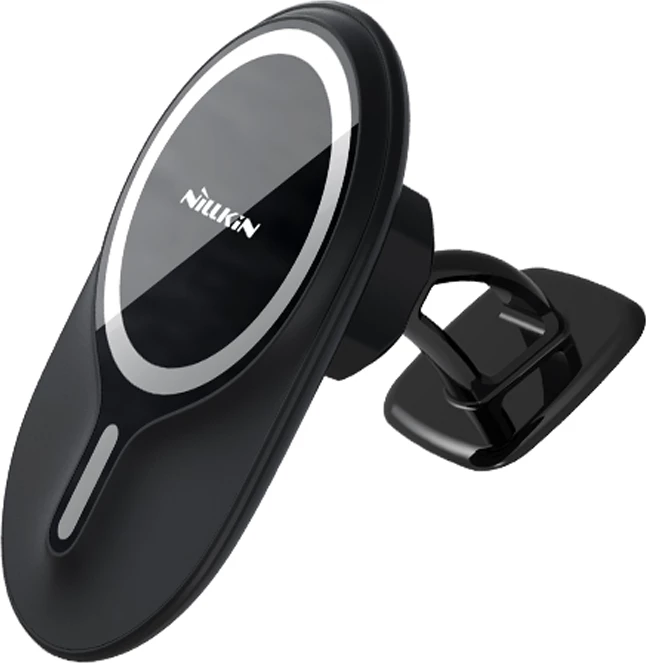 Mbajtës magnetik për celular Nillkin MagRoad me karikues wireless, i zi