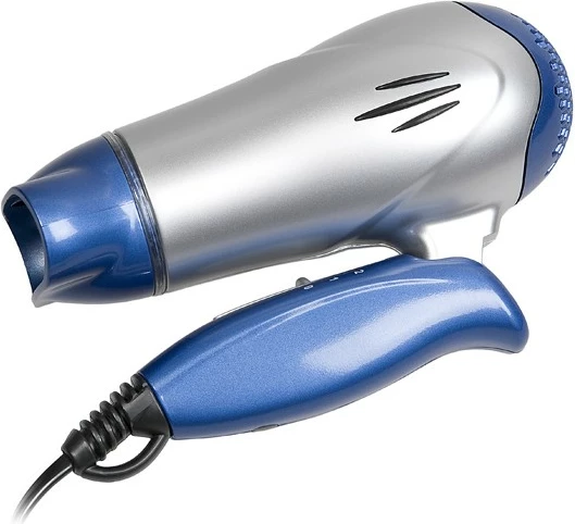 Tharëse flokësh, Lafe, SWS-001.1, 1200 W, 3 shpejtësi, dorezë palosëse, me koncentrator, blu/argjendtë