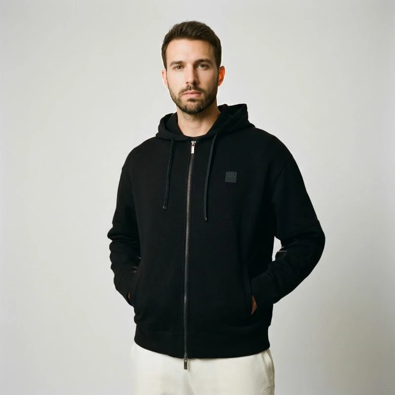 Duks për meshkuj Armani Exchange, i zi