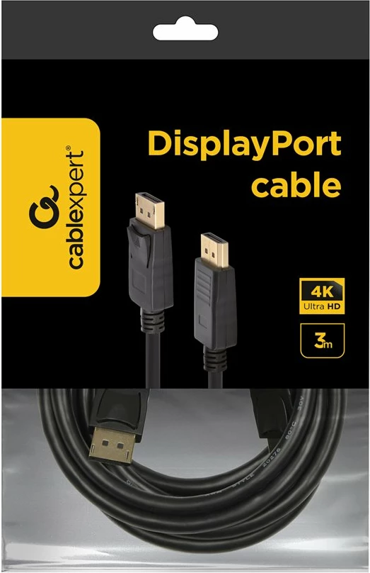 Kabllo DisplayPort Gembird CC-DP2-10, 3m, e zezë