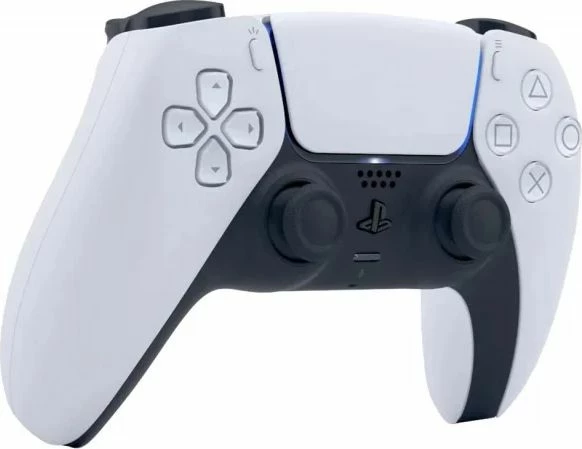 Kontroller Sony DualSense për PS5/PC, wireless/wired, bardhë/zi