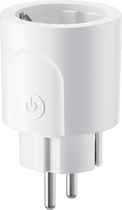 Prizë smart, SwitchBot, Plug Mini (EU) W7732300, Matter over Wi‑Fi, 16A, Wi‑Fi 2.4GHz + Bluetooth, monitorim energjie, e bardhë