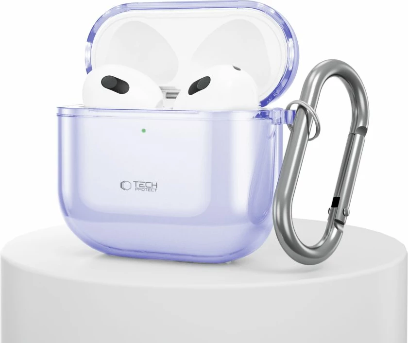 Mbështjellës Tech-Protect FlexAir për AirPods 4, Violet