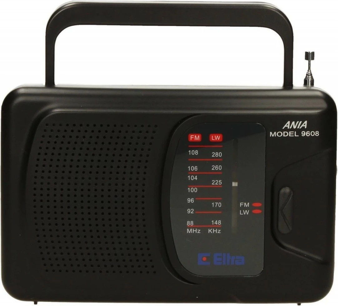 Radio portabile Eltra ANIA 3, mono, FM/LW, e zezë