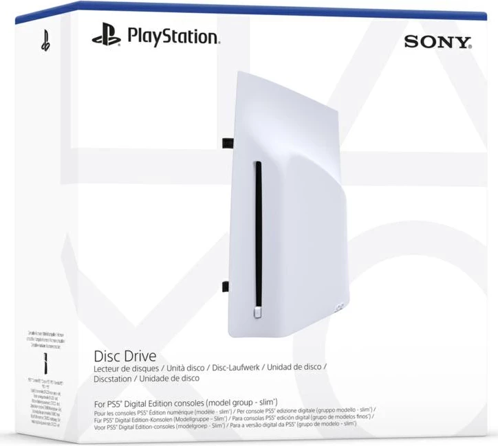 Disk Drive Sony PS5, i bardhë