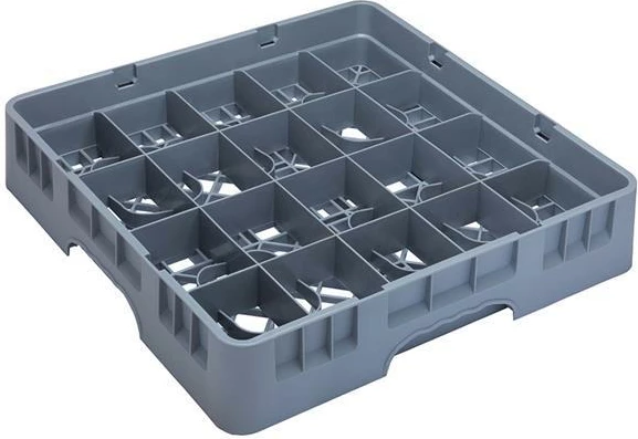 Rrafte për gota, Amerbox, 20 ndarje, 500x500x101 mm, gri