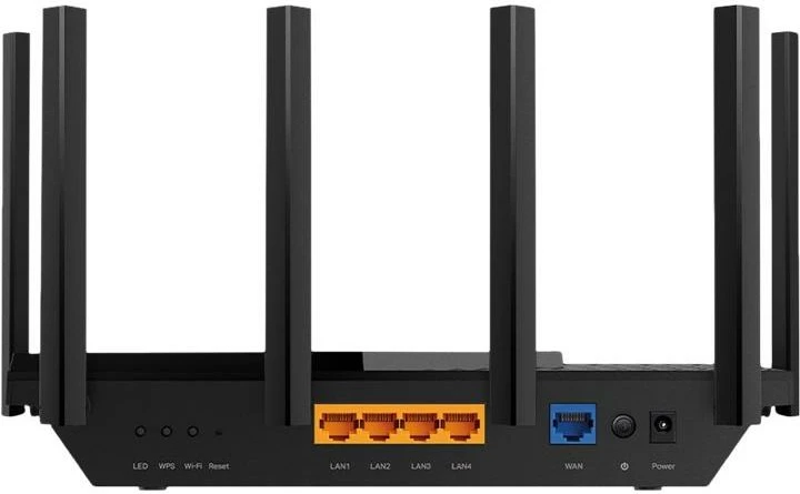 Router Wi‑Fi TP-Link Archer AXE75 AXE5400 tri-band OneMesh USB 3.0 HomeShield, e zezë
