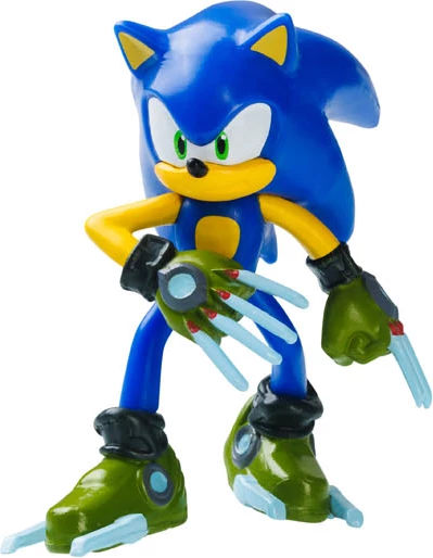 Figurinë koleksionuese P.M.I. Sonic Prime, Gaming Heroes, 5-pack + 1 fletë sticker 6.5 cm, assorted (S1)