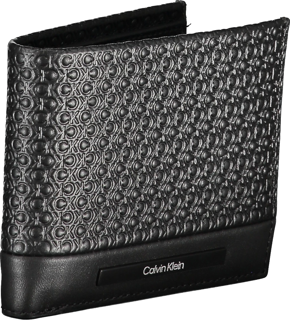 Portofol për meshkuj CALVIN KLEIN, i zi