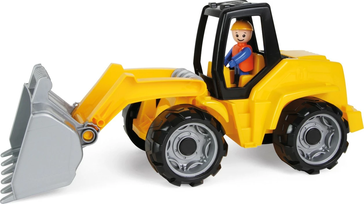 Ngarkues lodër Lena Truxx 37 cm, plastikë, verdhë me figurë