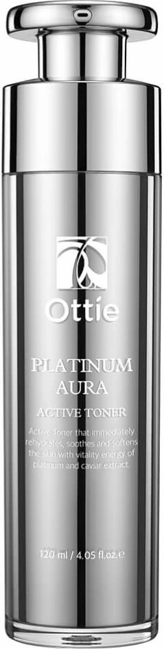 Tonik fytyre për femra Ottie Platinum Aura Anti-Aging me Platinum, 120ml