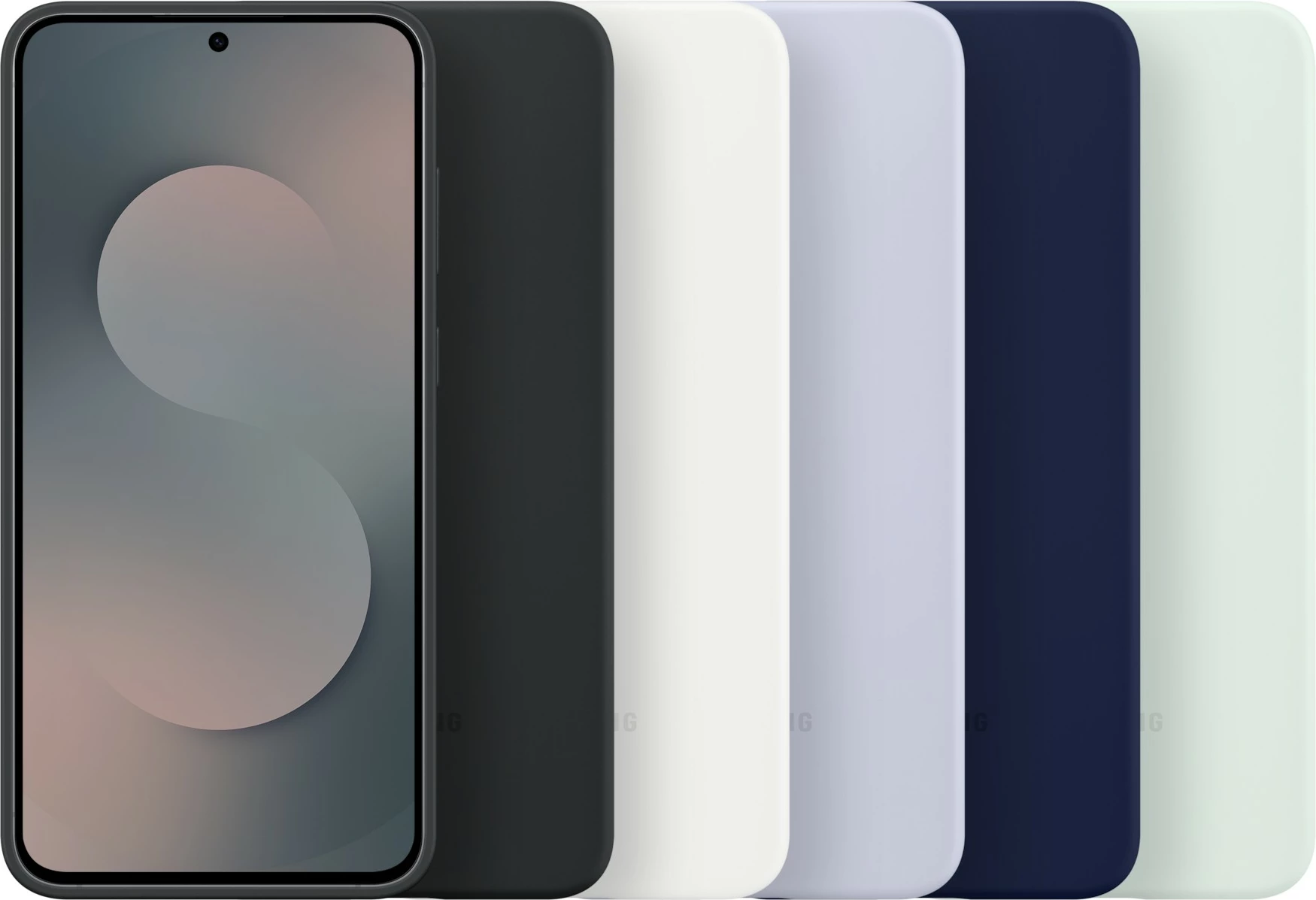 Mbështjellës Samsung Galaxy S25 FE, silikon, light blue