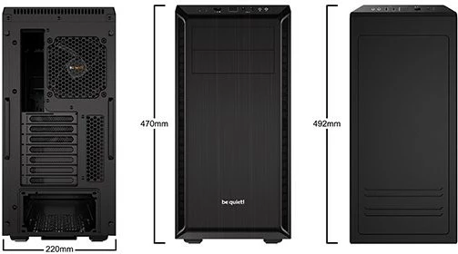 Kasë Be quiet! PURE BASE 600 BG021, Midi Tower, e zezë