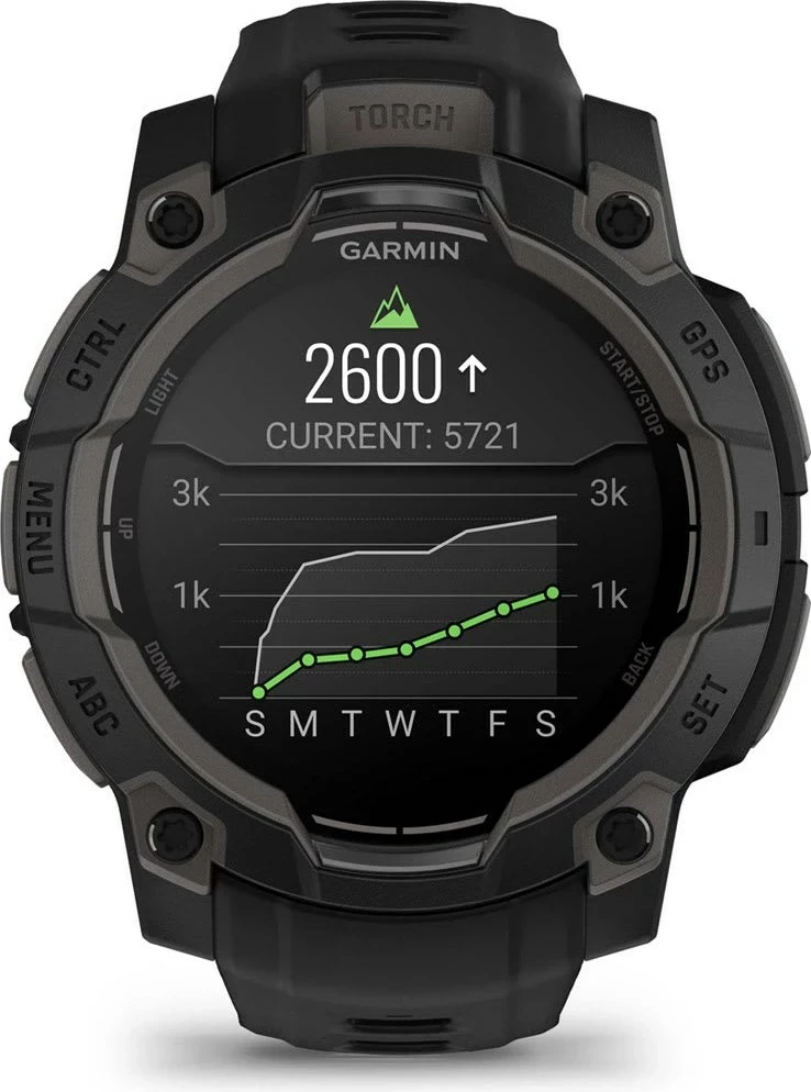 Smartwatch Garmin Instinct 3 AMOLED, 45 mm, GPS, i zi