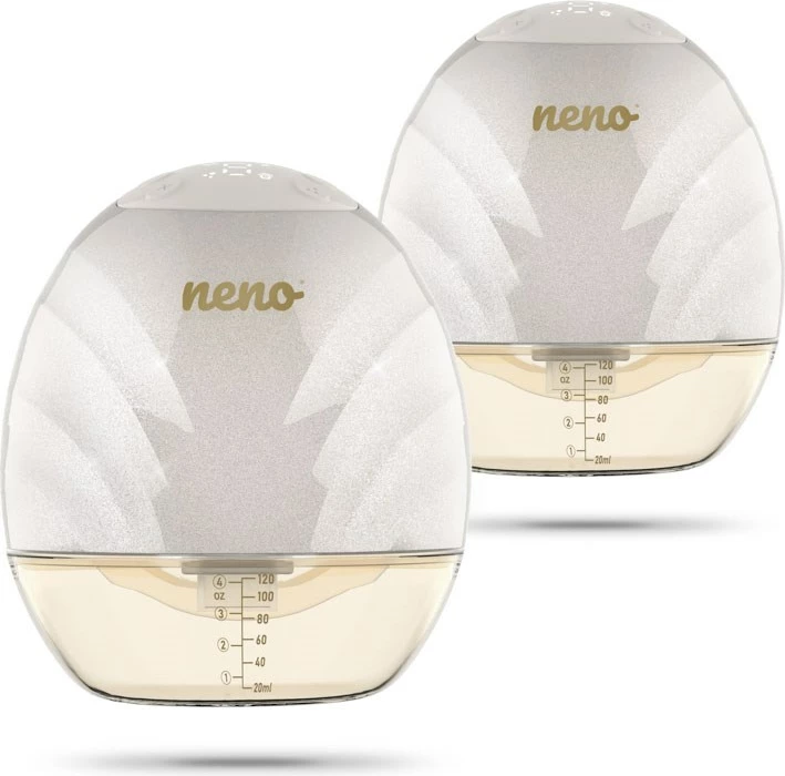 Pompa elektronike për gjidhënie neno PERLA TWIN, set prej 2 copë, me ekran LCD, pa BPA