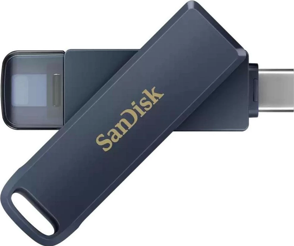 USB SanDisk Phone Drive iPhone 256 GB, navy blue