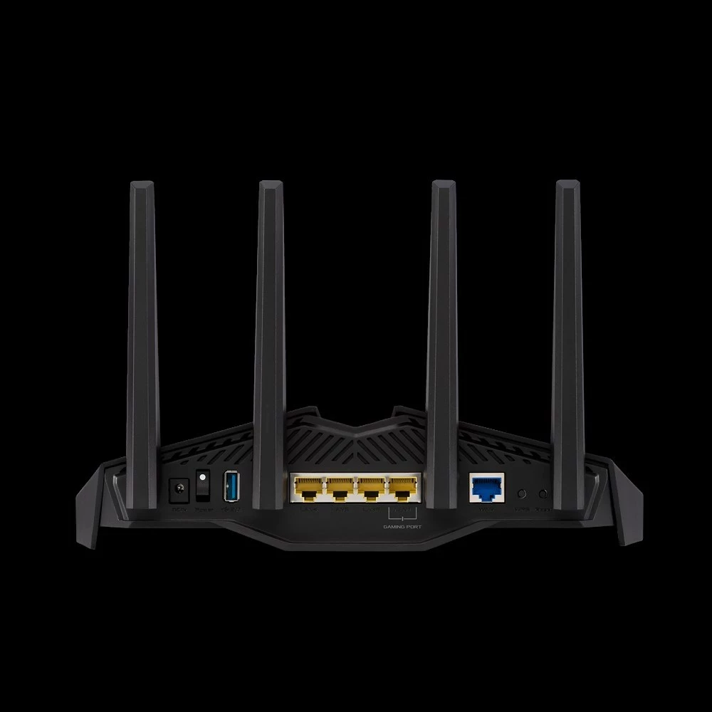 Router ASUS RT-AX82U, wireless, Gigabit Ethernet, Dual-band (2.4 GHz / 5 GHz), i zi