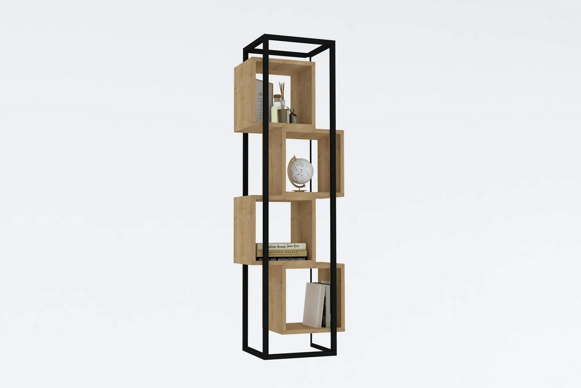 Raft librash Hanah Home, Rabant, ngjyrë Sapphire
