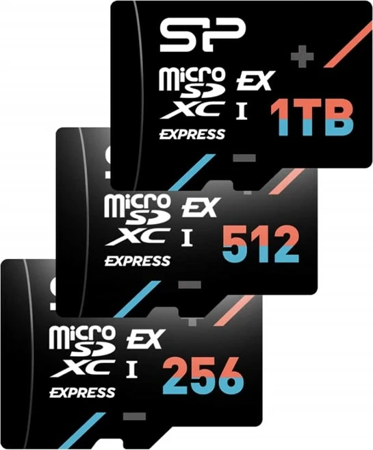 Kartë memorie Silicon Power HYPERA MicroSDXC 256 GB, e zezë