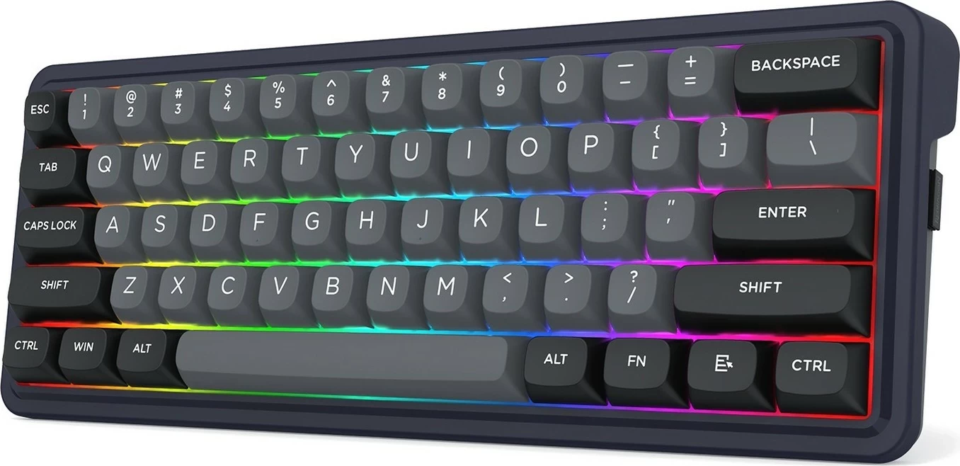 Tastierë Redragon Draconic V2 K730GB-RGB-PRO, 61 taste, RGB, wireless/wired, e zezë