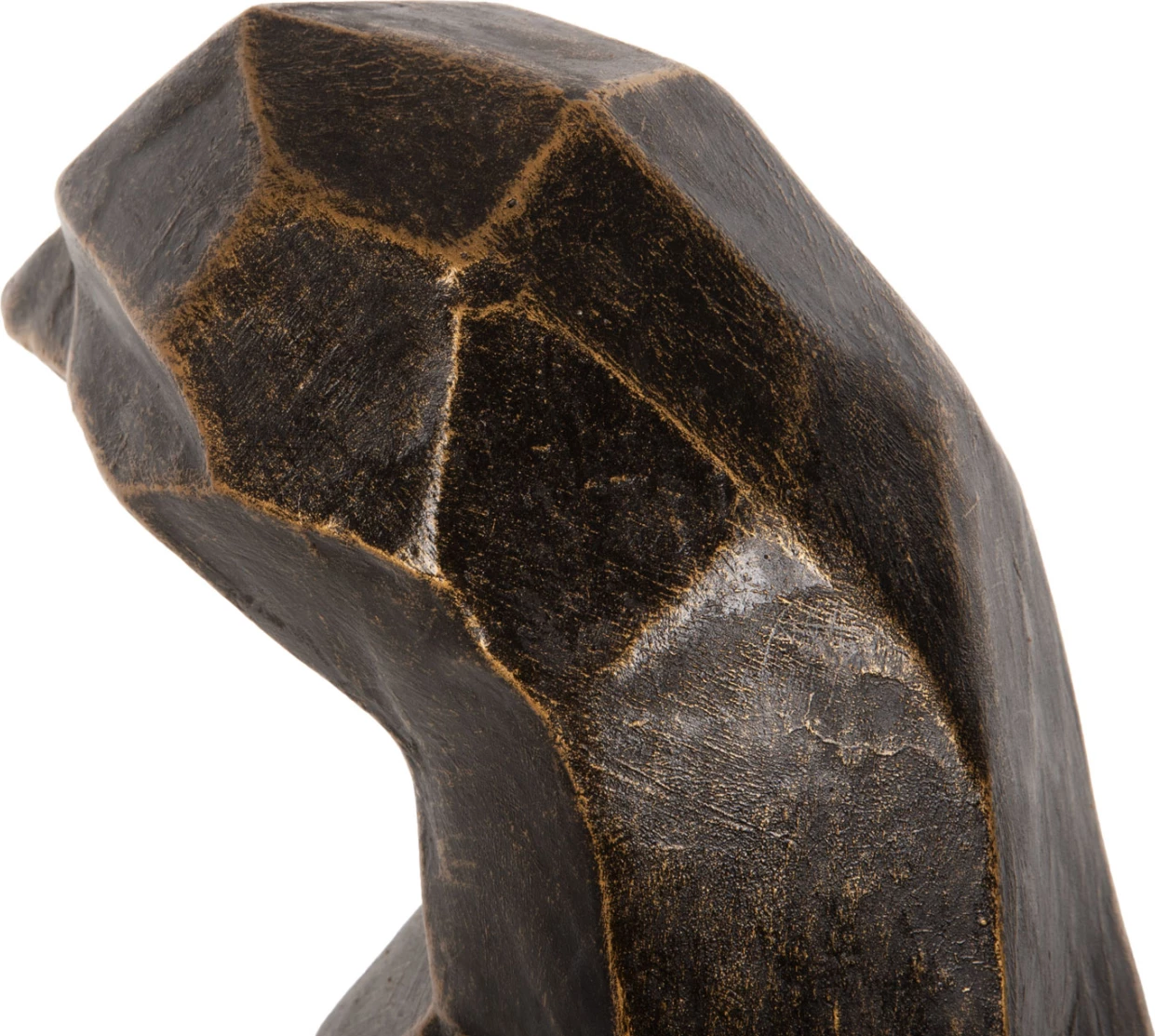 Dekor për dysheme PINGUIN FH7913 GRC ngjyrë patina e zezë me detaje të arta 30x20x60H cm