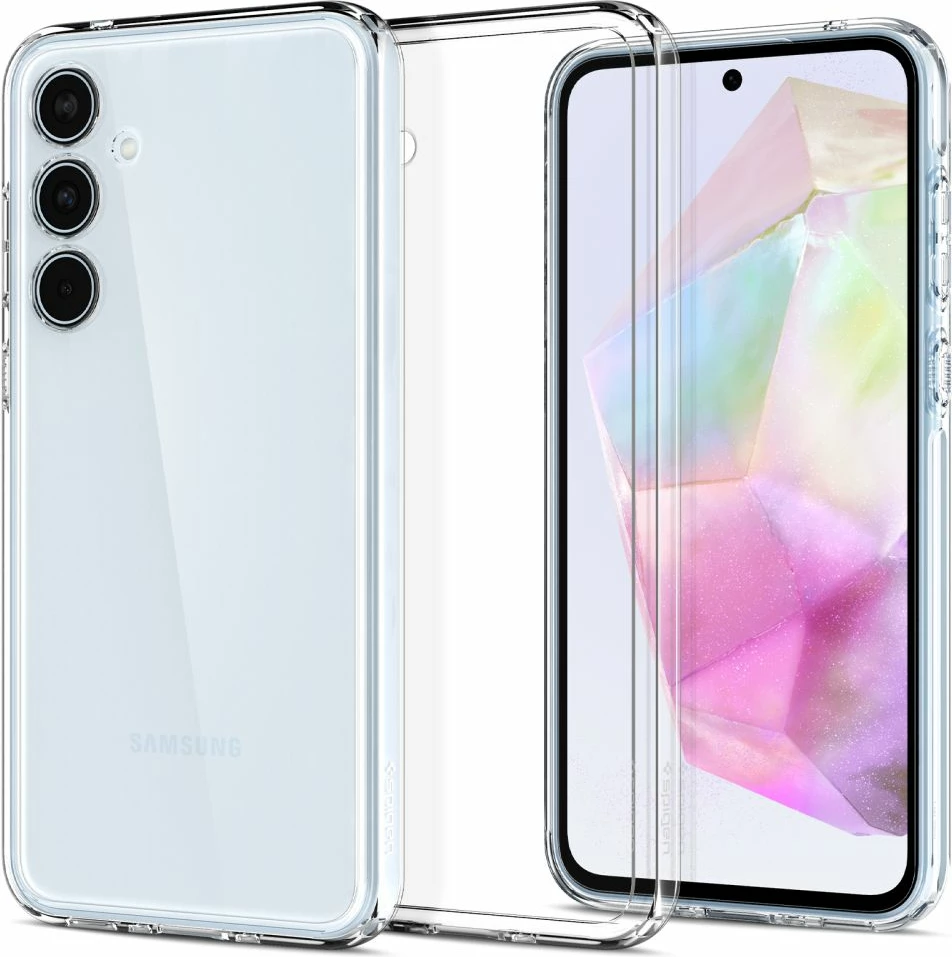 Mbështjellës Spigen Ultra Hybrid për Samsung Galaxy A35 5G, Transparent