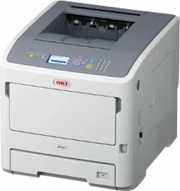 Printer lazer OKI B721DN, A4, mono, rrjet, duplex, bardhë/gri